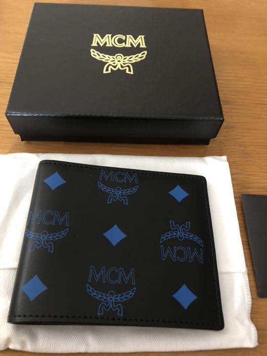 MCM スプラッシュロゴ折財布