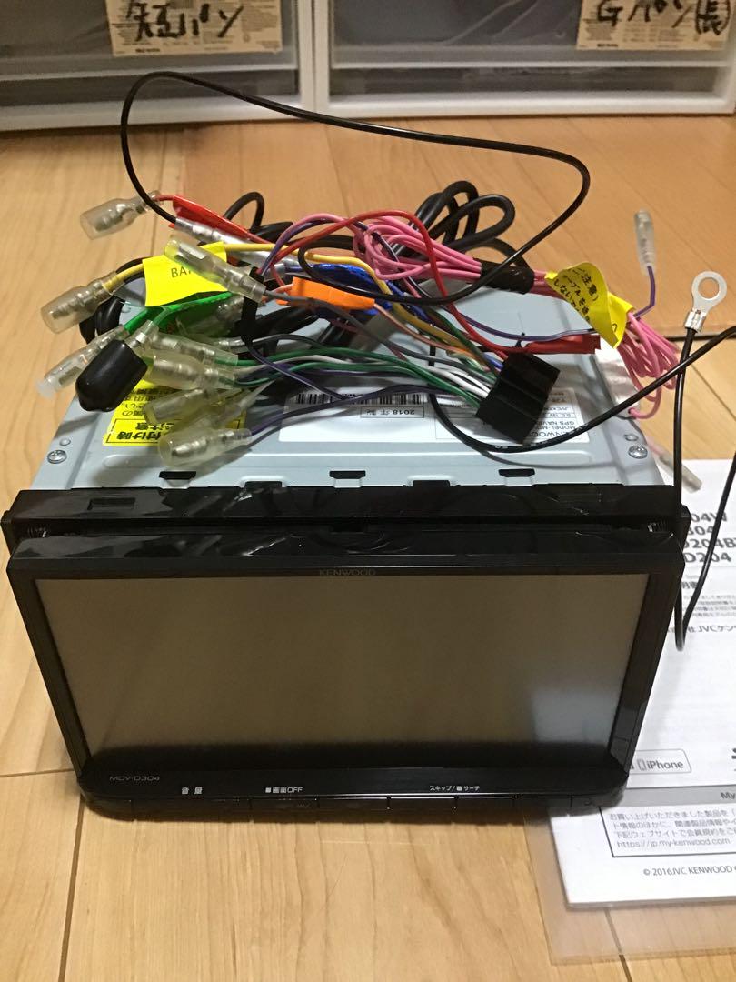 KENWOOD 彩速ナビMDV-D304W 2018年製