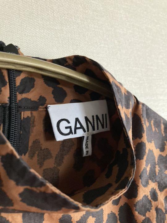 お買い得安い 最終価格 GANNI ガニー レオパードワンピース 36 XB2Es-m29457027507 お得人気