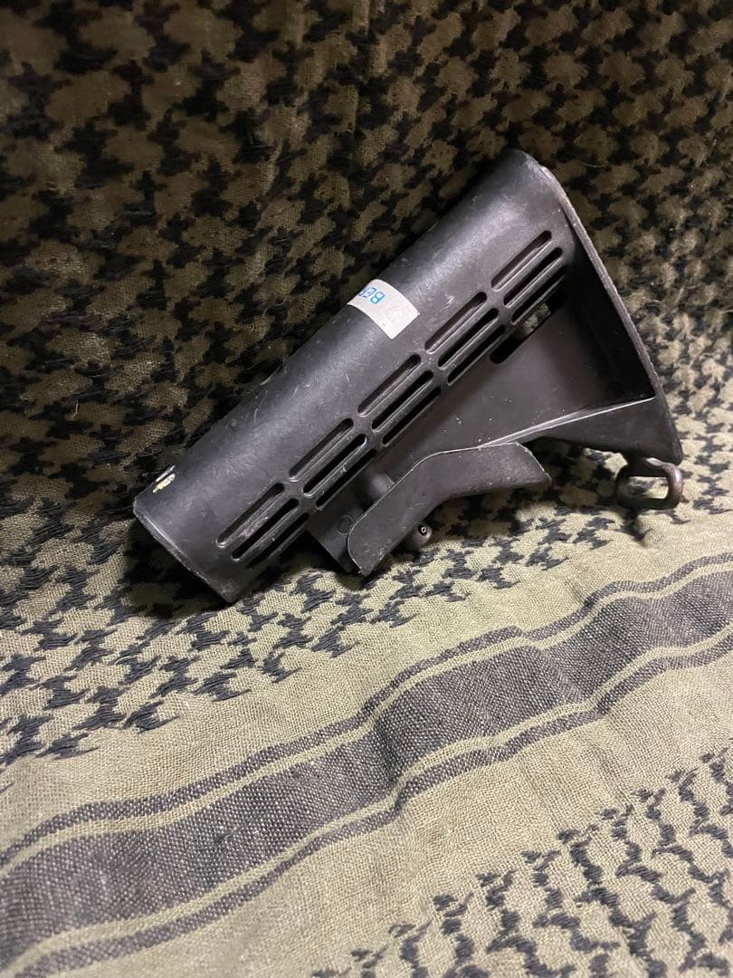 実物 米軍放出 M4 カービン用 6ポジション クレーンストック M143