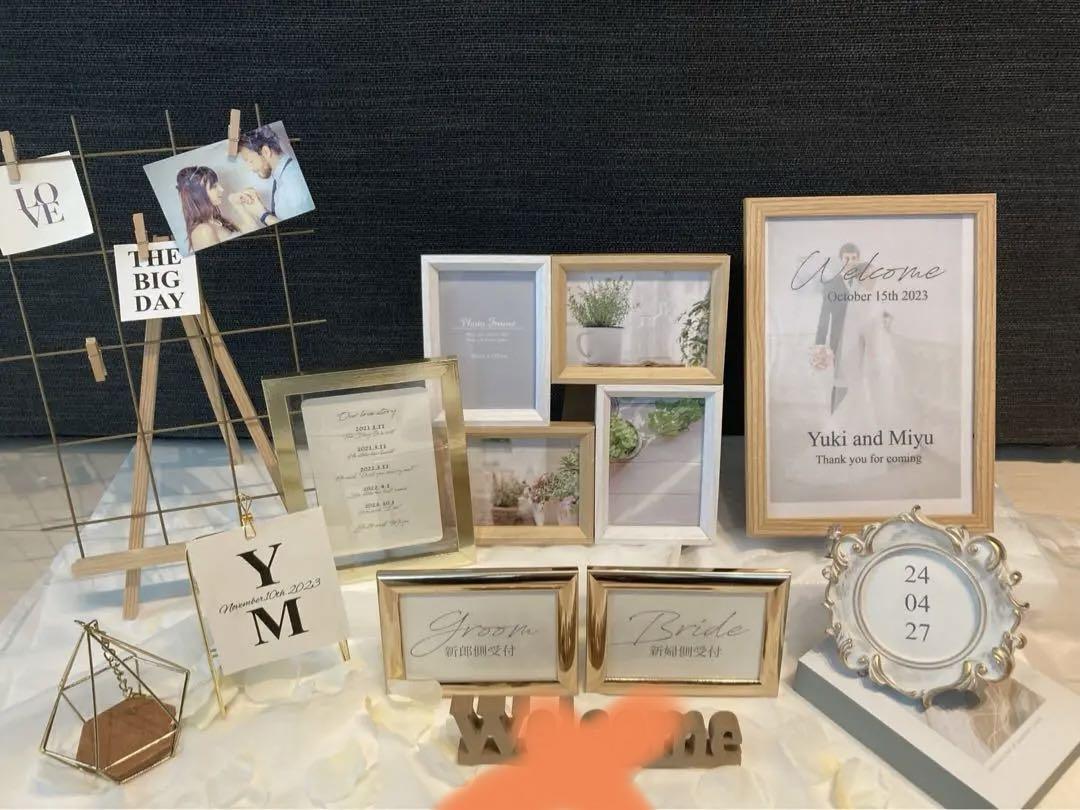 会員様限定 お買い得商品 No.102】結婚式 ウェルカムスペースまとめ売り - ウェルカム ウェルカムボード
