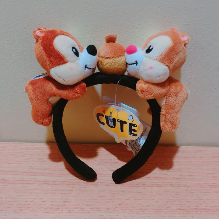上海ディズニー チップとデール カチューシャ(¥3,500) , メルカリ スマホでかんたん フリマアプリ