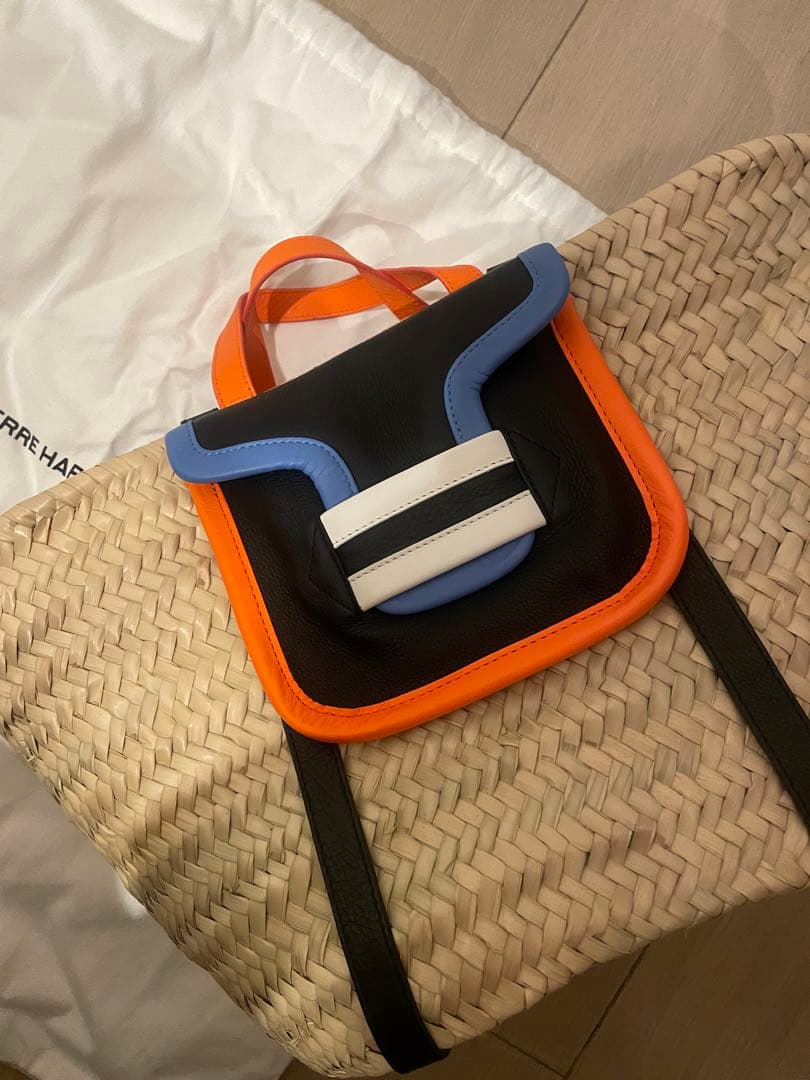 ピエールアルディ アルファ ラフィア バスケット 2way 雑誌多数掲載 完売 ピエールアルディ アルファ ラフィア バスケット 2way 雑誌多数掲載 完売