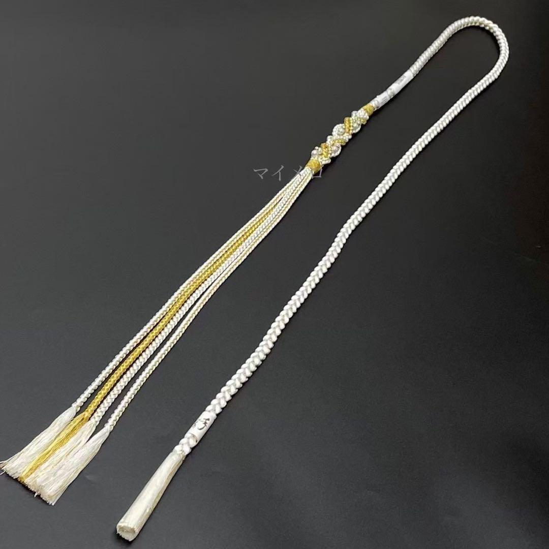 帯揚げ　帯締め　重衿　半衿　人気ホワイト　半襟　重ね衿　新品　②1004