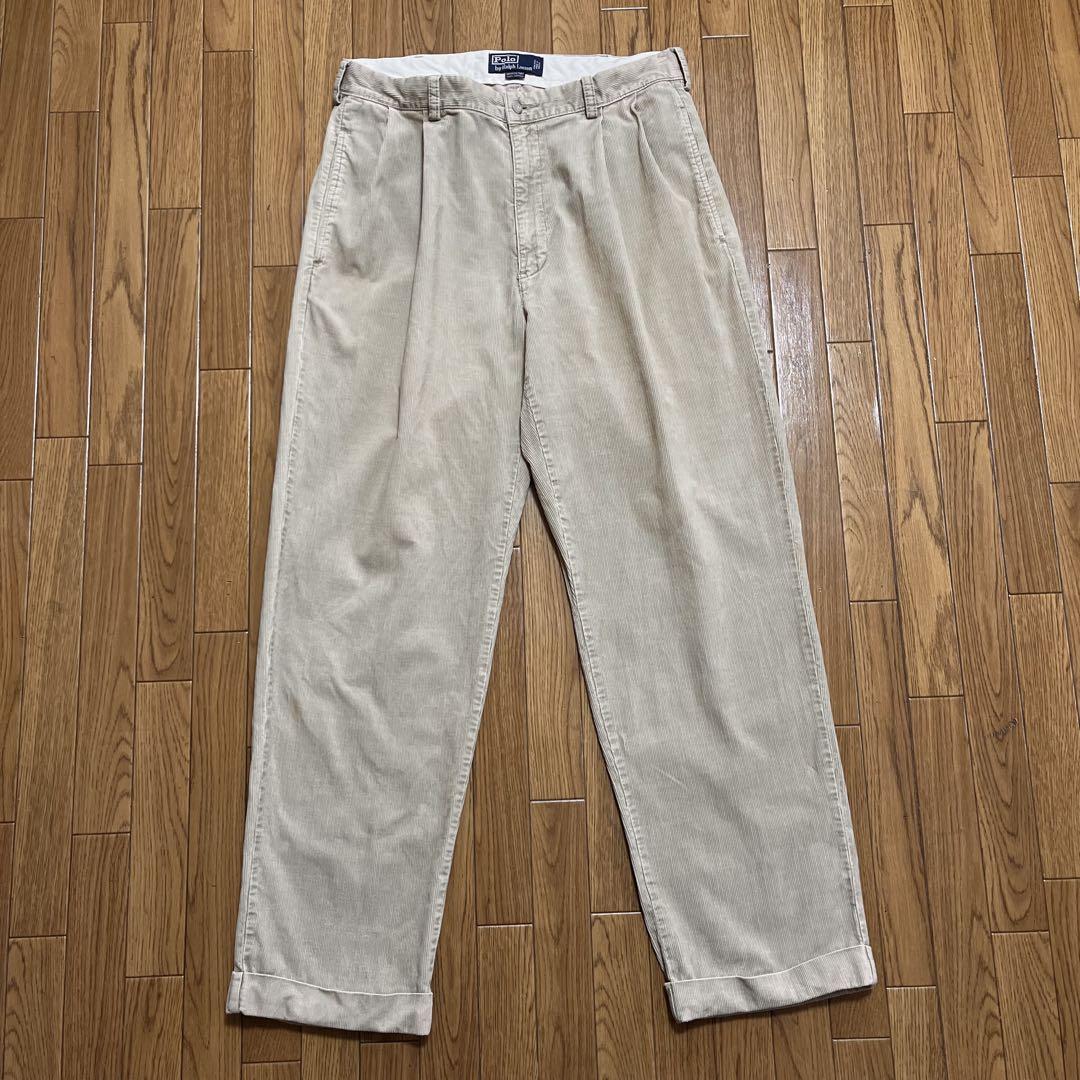 ラルフローレン HAMMOND PANT コーデュロイパンツ ベージュ W34