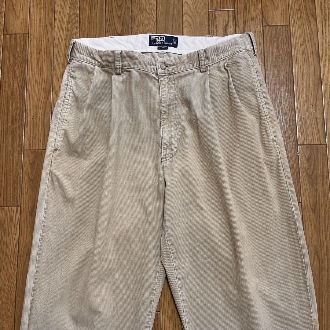 ラルフローレン HAMMOND PANT コーデュロイパンツ ベージュ W34