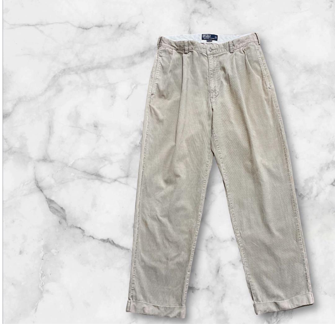 ラルフローレン HAMMOND PANT コーデュロイパンツ ベージュ W34