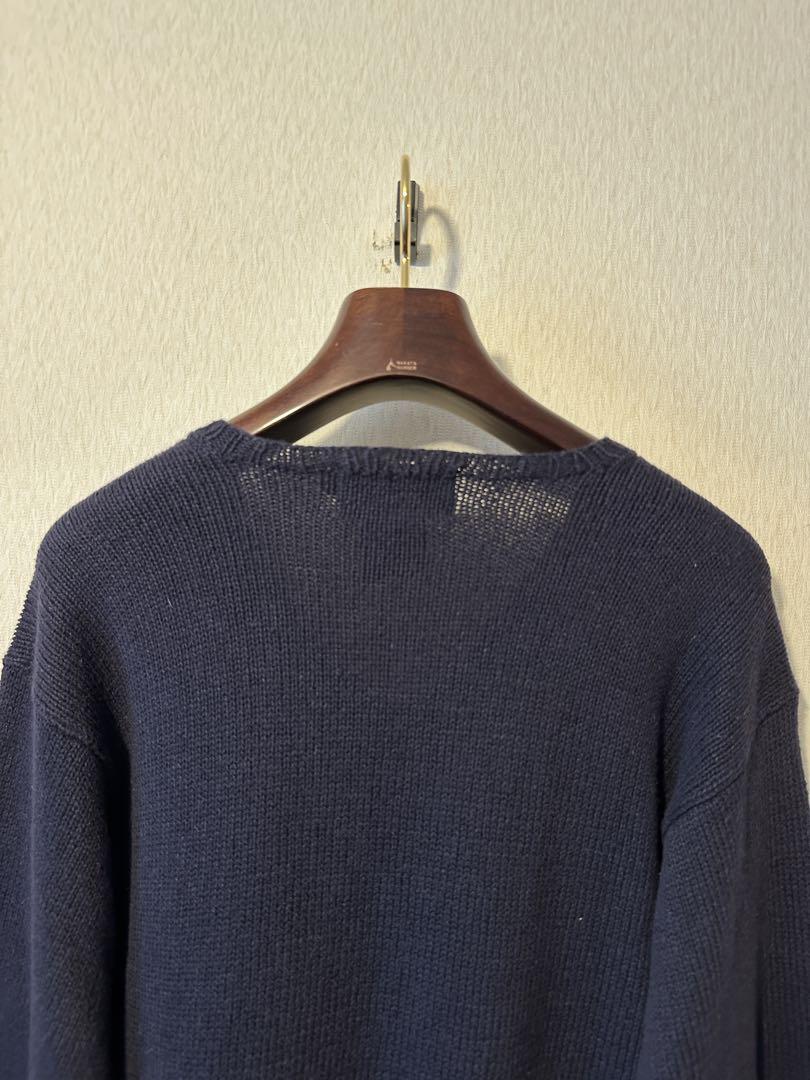 トップス Double RL 90s Linen V Neck Knit