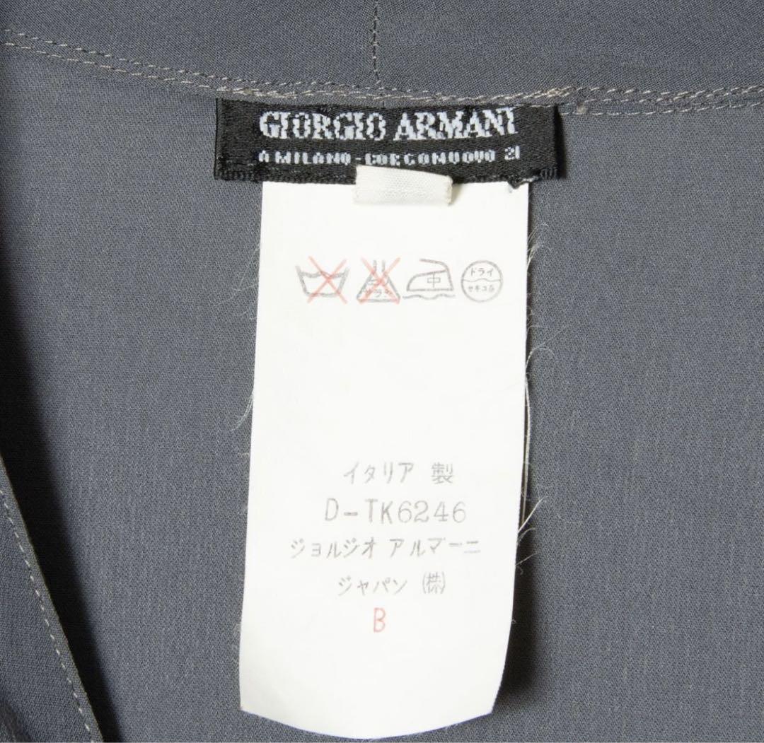 最高級30程○GIORGIO ARMANI シャツ シルク100% M相当 最高級30程○GIORGIO ARMANI シャツ シルク100% M相当