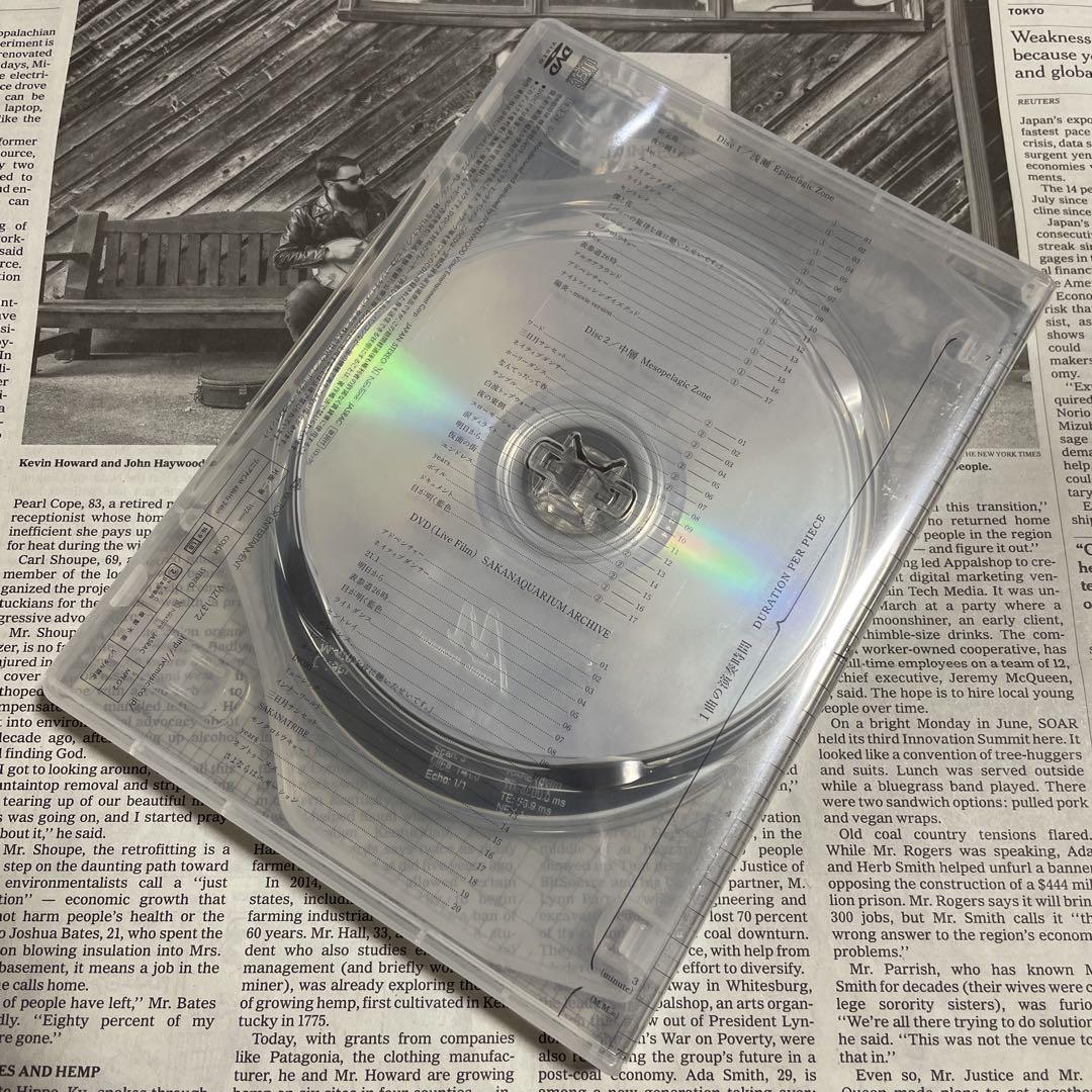 サカナクション 魚図鑑 初回生産限定盤 ◼️2CD＋DVD◼️