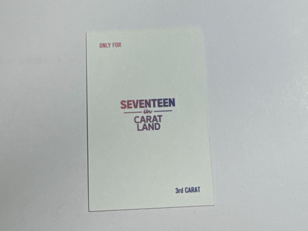 SEVENTEEN ウォヌ caratzone land トレカ SEVENTEEN ウォヌ caratzone land トレカ - メルカリ