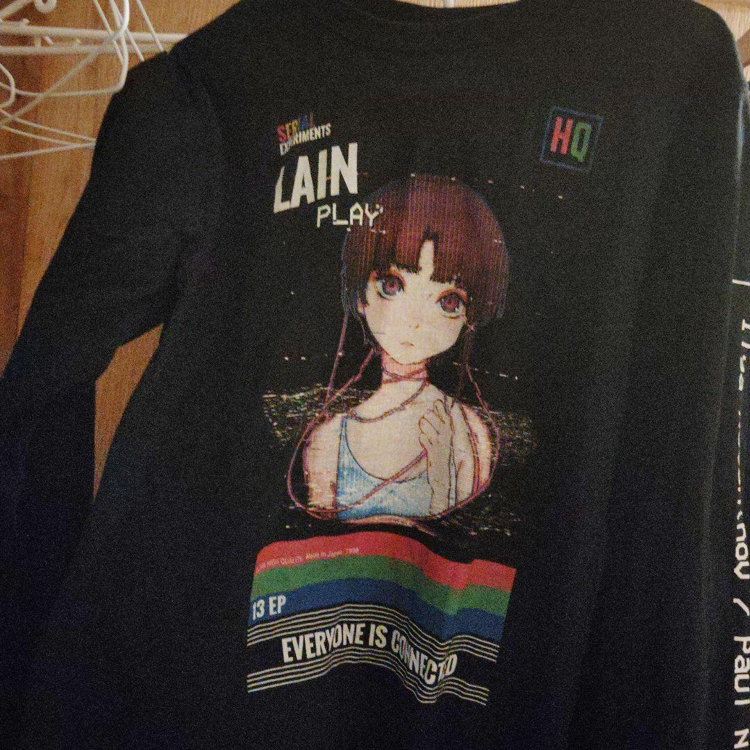 serial experiments Lain ロングTシャツ