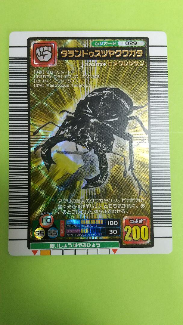 ムシキング タランドゥスツヤクワガタ ZR｜Yahoo!フリマ（旧
