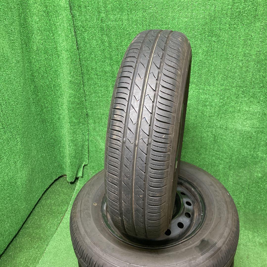 TOYO 145/80R12 サマータイヤ、鉄ホイール付き4本！！