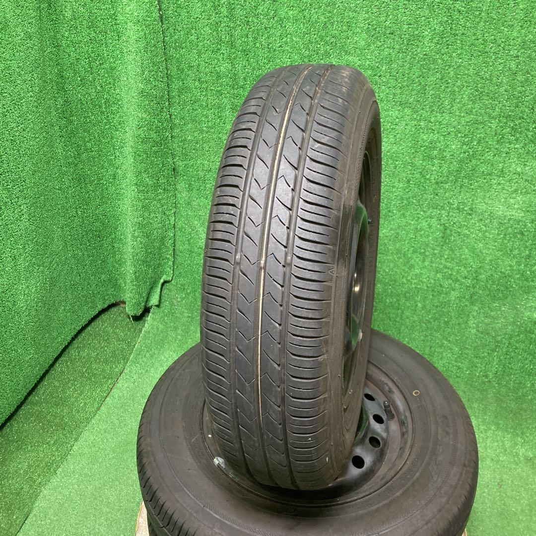 TOYO 145/80R12 サマータイヤ、鉄ホイール付き4本！！