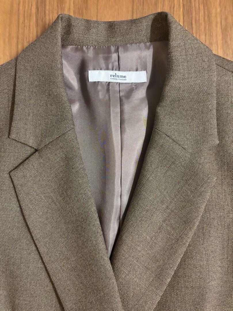 【JOURNAL STANDARD relume】シャークツイードテーラドJK
