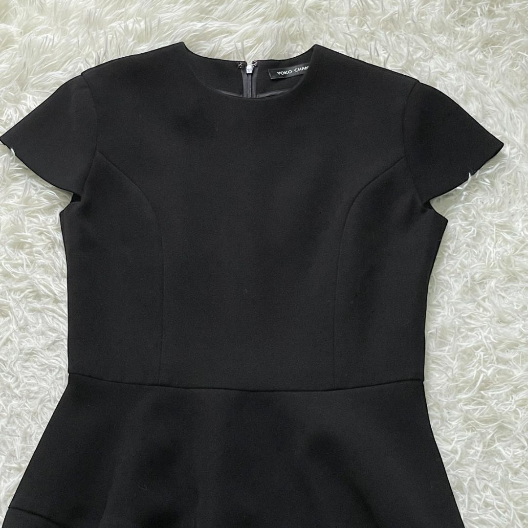 定番 YOKO CHAN バルーンワンピース フレンチスリーブ 36