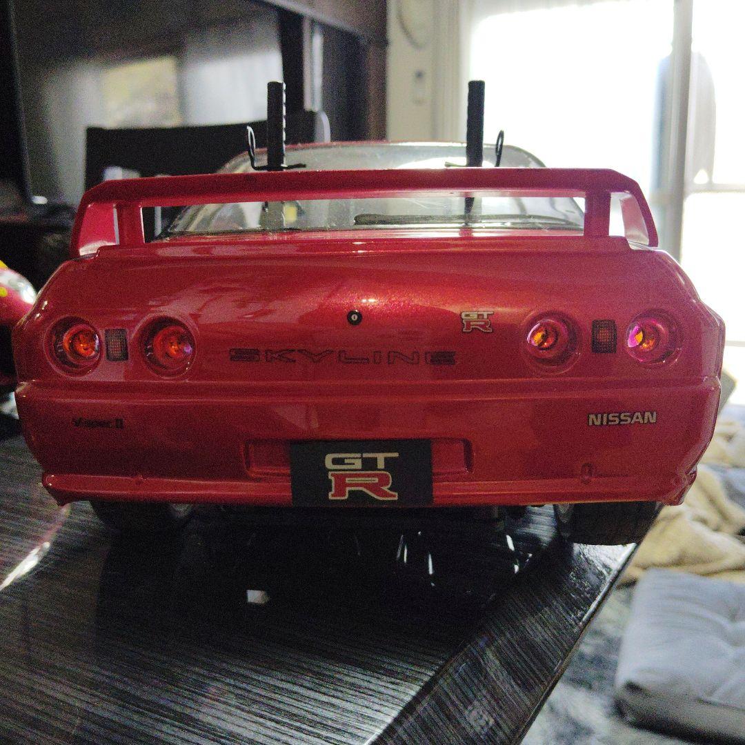 タミヤ TT 02 D　R 32 GTRフルオプション　 グリップタイヤ付き