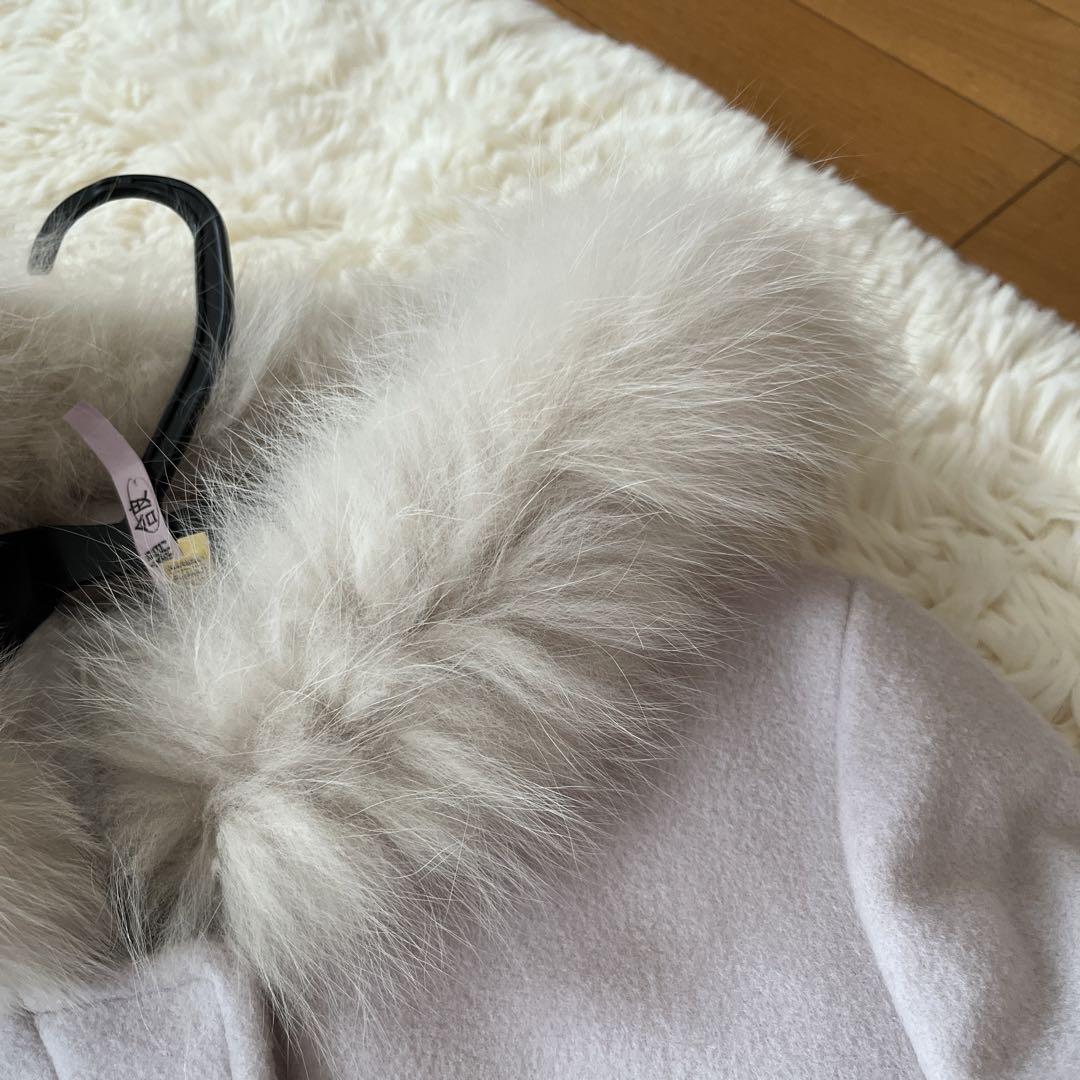 エニィスィス　anysis コート　ダッフルコート　ファー　フェミニン