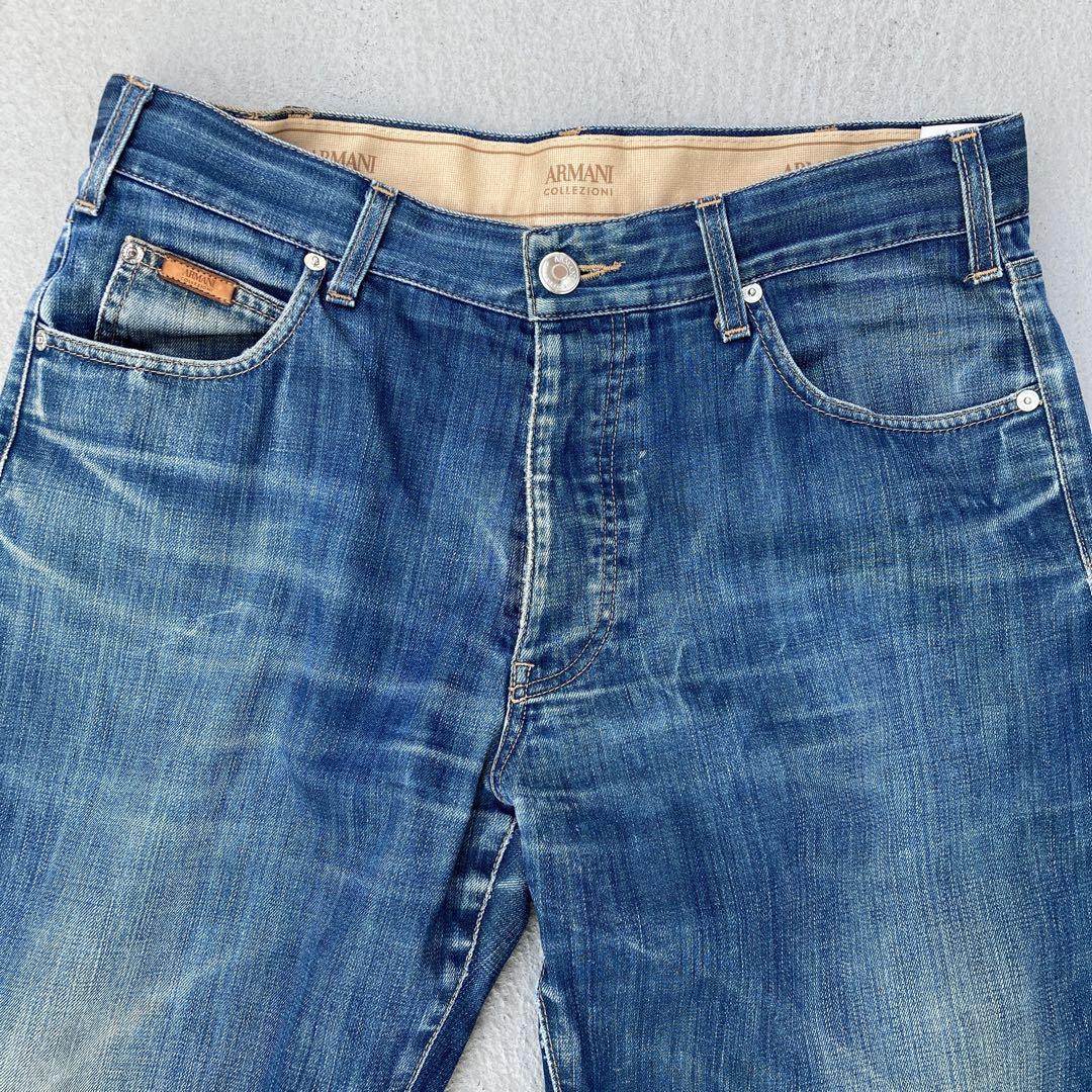 ARMANI COLLEZIONI デニムパンツ　ストレート　古着