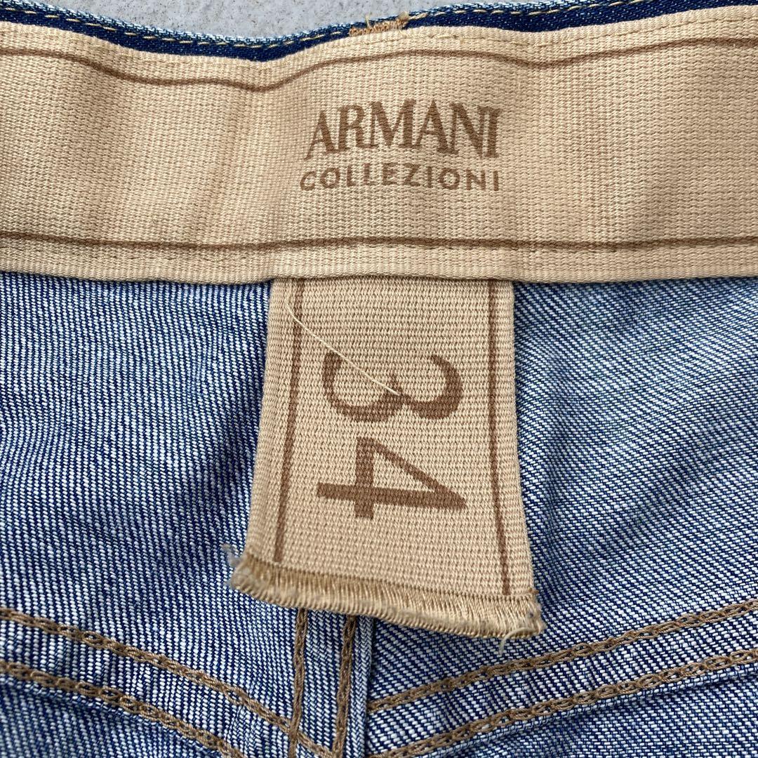 ARMANI COLLEZIONI デニムパンツ　ストレート　古着