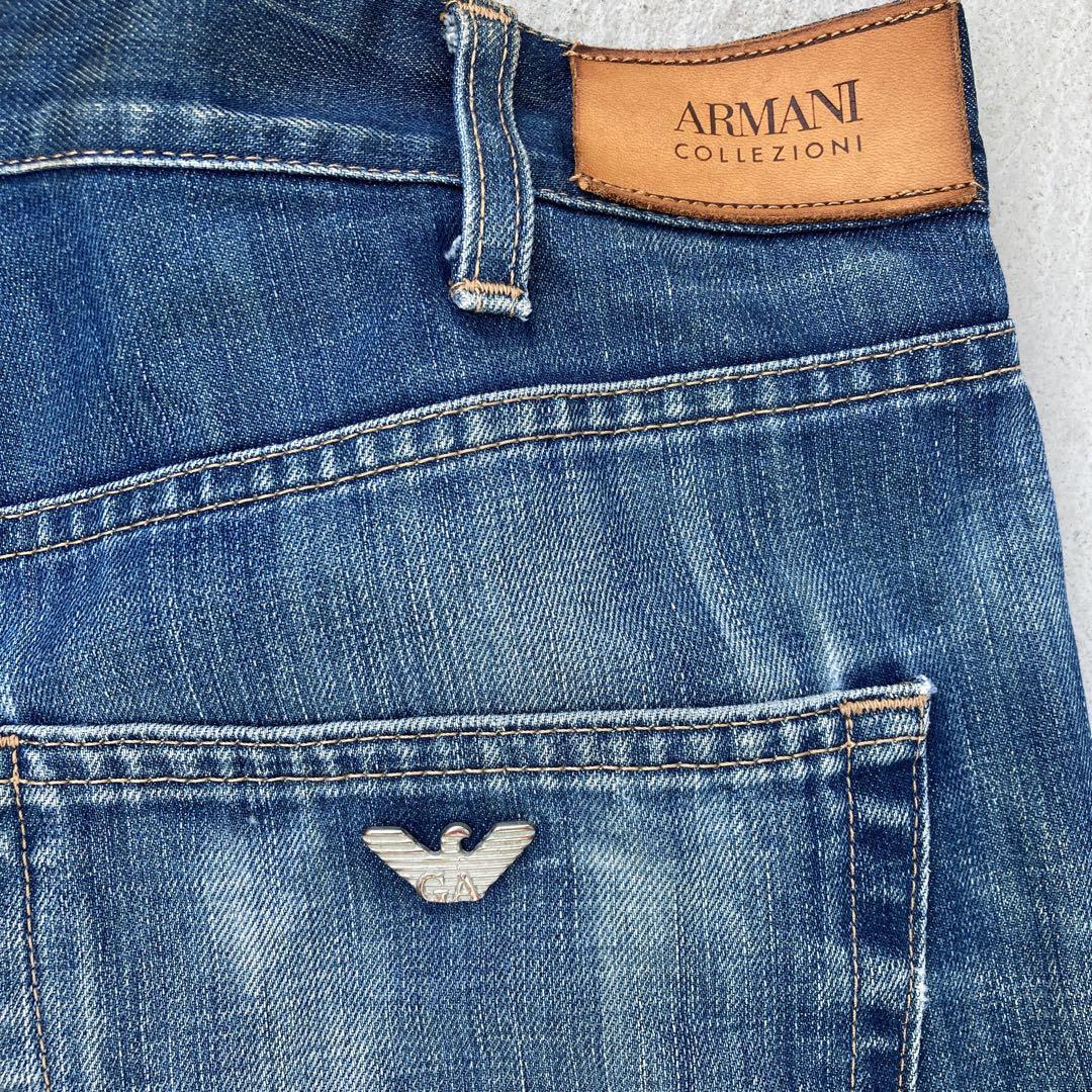 ARMANI COLLEZIONI デニムパンツ　ストレート　古着