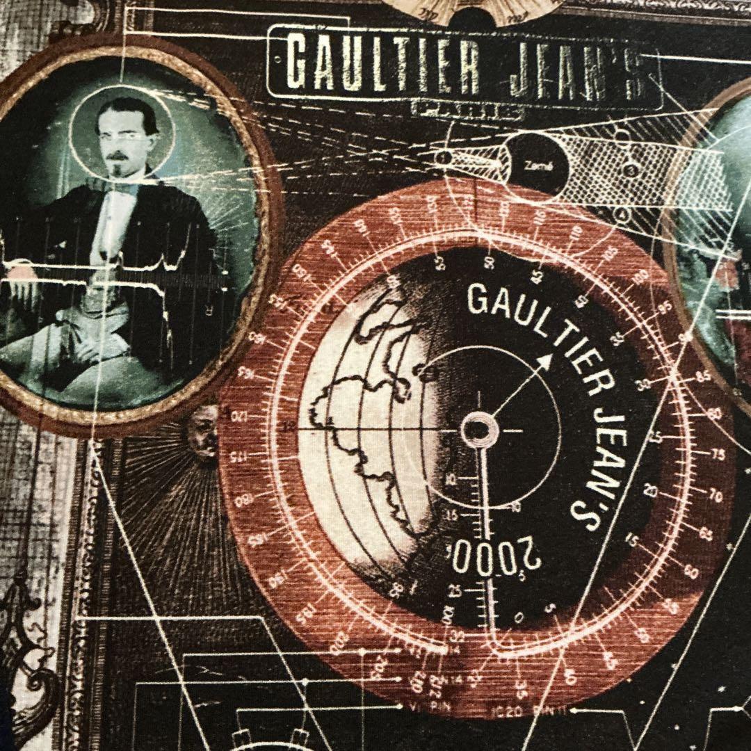 Gaultier Jeans 長袖カットソー 黒・赤