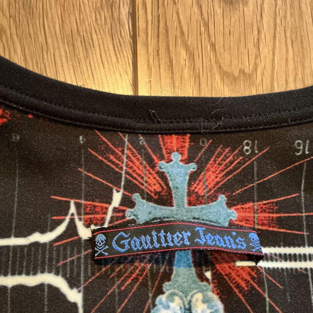 Gaultier Jeans 長袖カットソー 黒・赤