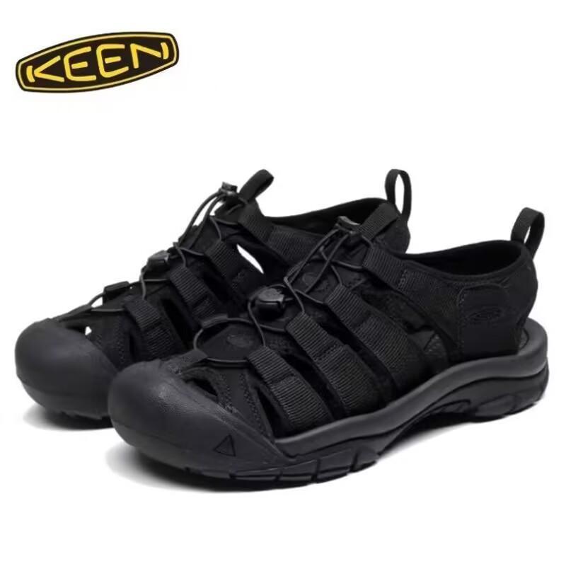 KEEN スポーツサンダル 24cm ブラック 1回着用】KEEN スポーツサンダル ブラック 24cm - メルカリ