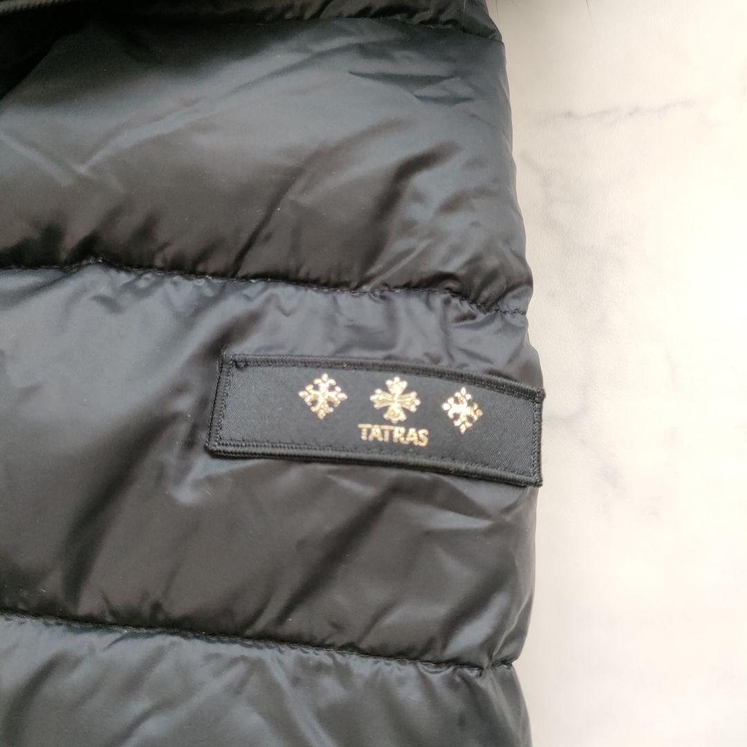 【美品】TATRAS タトラス SARMA ブラック ダウンコート ファー 22 画像11