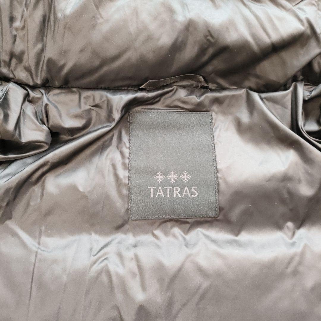 【美品】TATRAS タトラス SARMA ブラック ダウンコート ファー 22 画像12