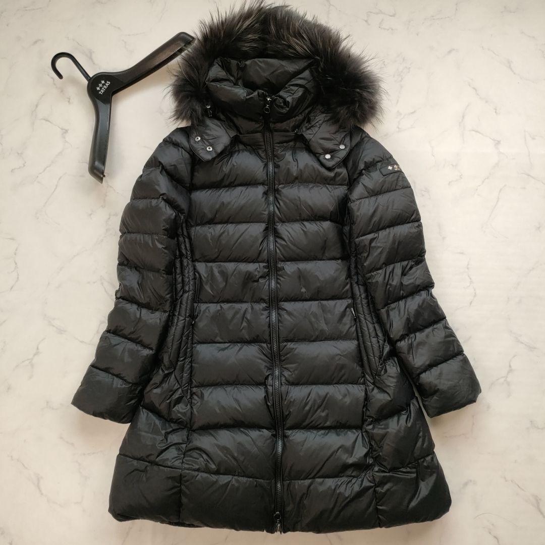 【美品】TATRAS タトラス SARMA ブラック ダウンコート ファー 22 画像5