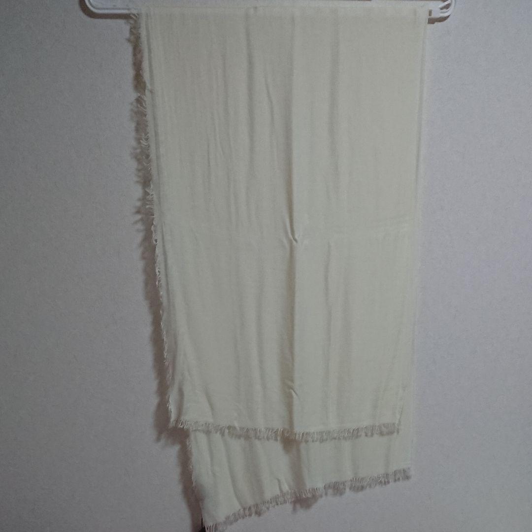altea☆未使用保管品☆オフホワイト レーヨン ストール