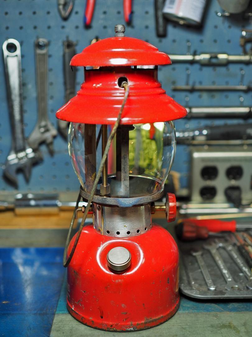 1956年2月 コールマン 200A ランタン （通称イエローボーダー） r48