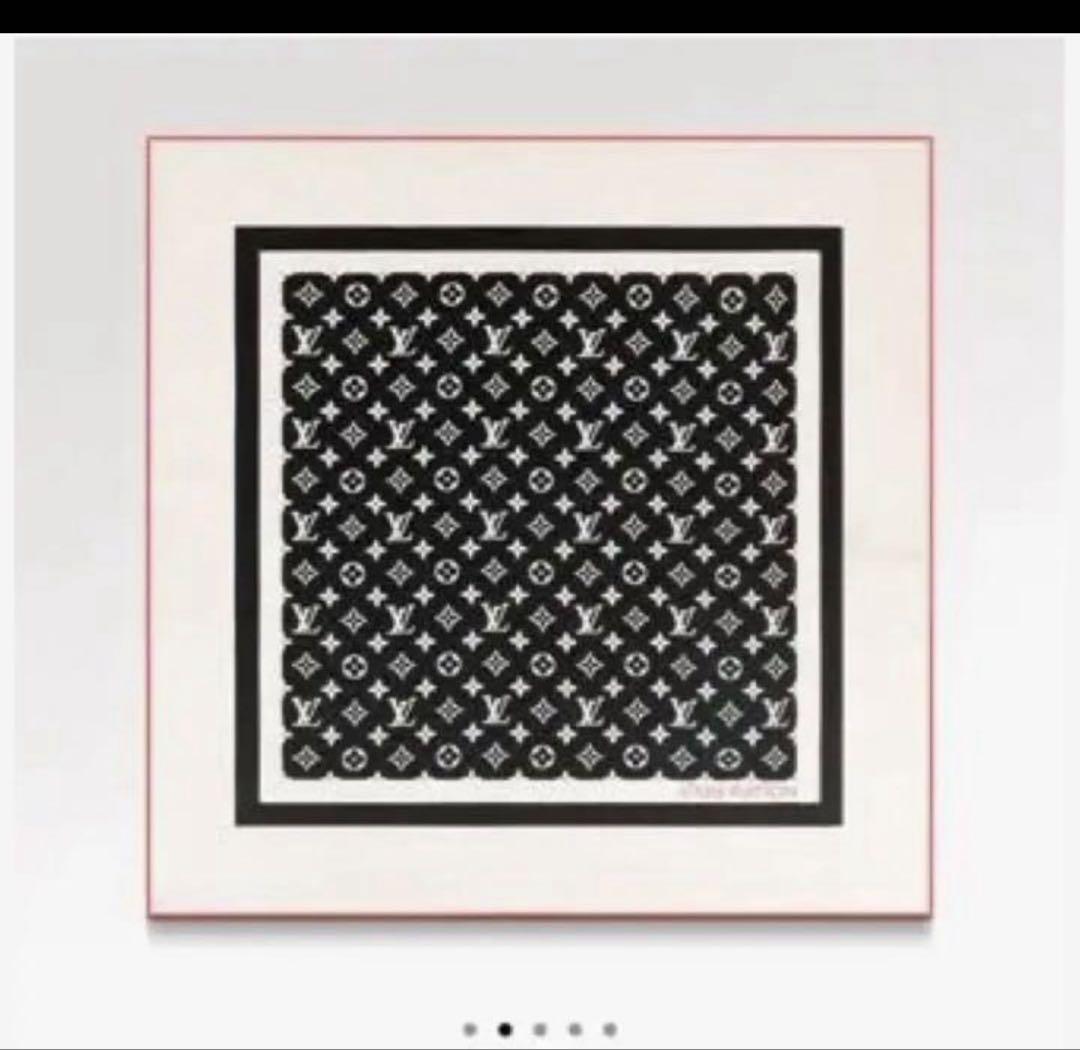 専用ページ スカーフ 黒・白・ルイ・ヴィトン LV