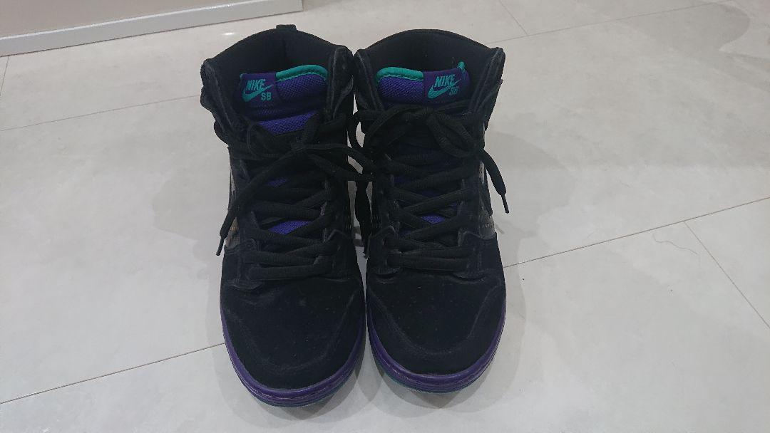 Nike SB Dunk High \"Black Grape\"　スニーカー