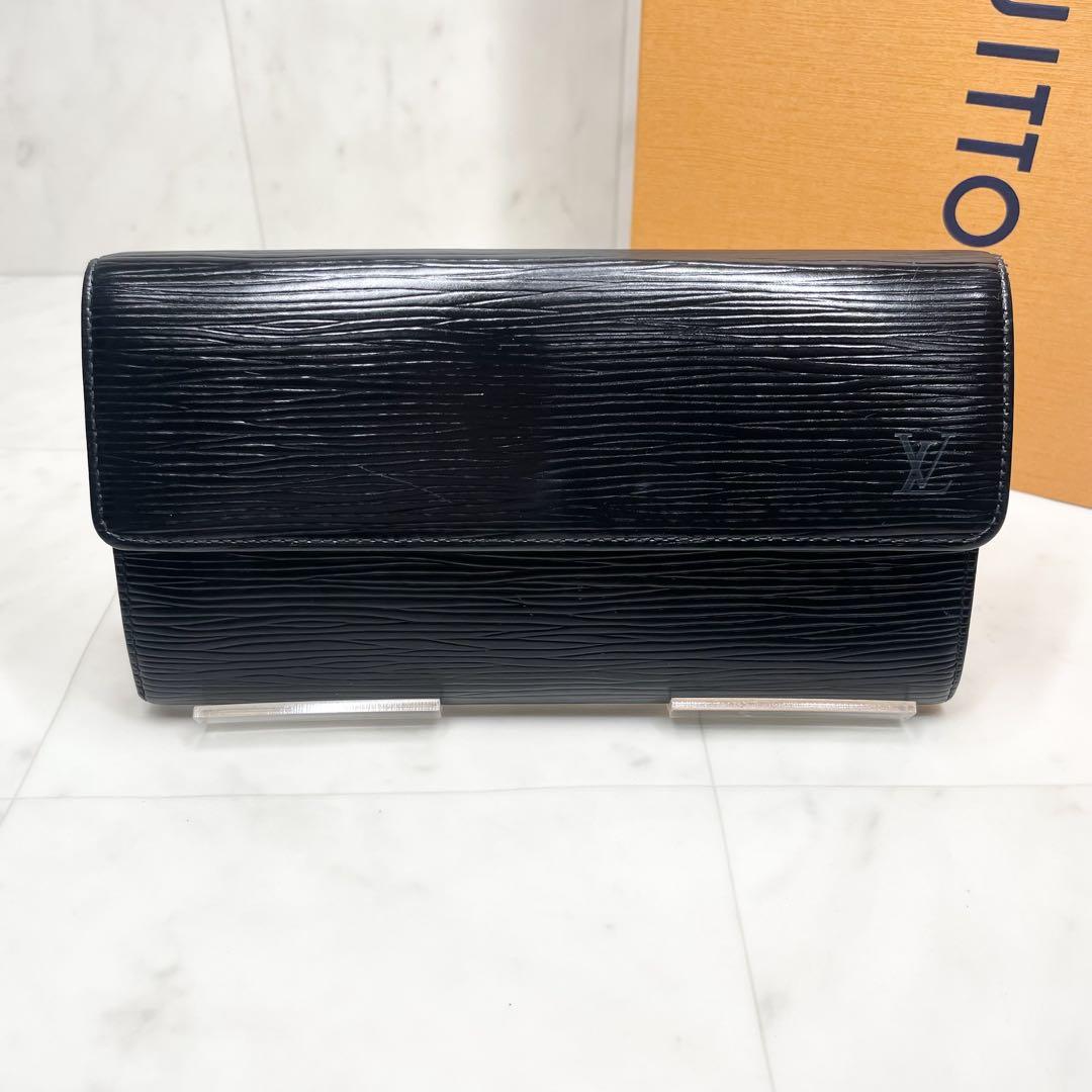ルイヴィトン　エピ　ポシェットモネクレディ　美品　長財布　ロングウォレット