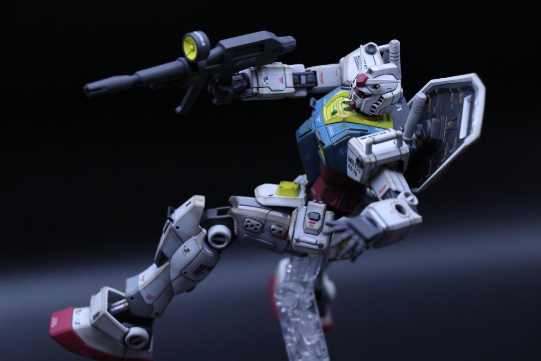 HG ガンダム 改修 塗装 完成品 ガンプラ