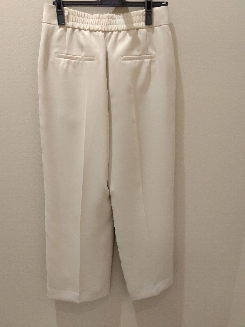 MORABITOスペル アイボリー セミワイドパンツ 38M MORABITO DECORATOM_COM_BR