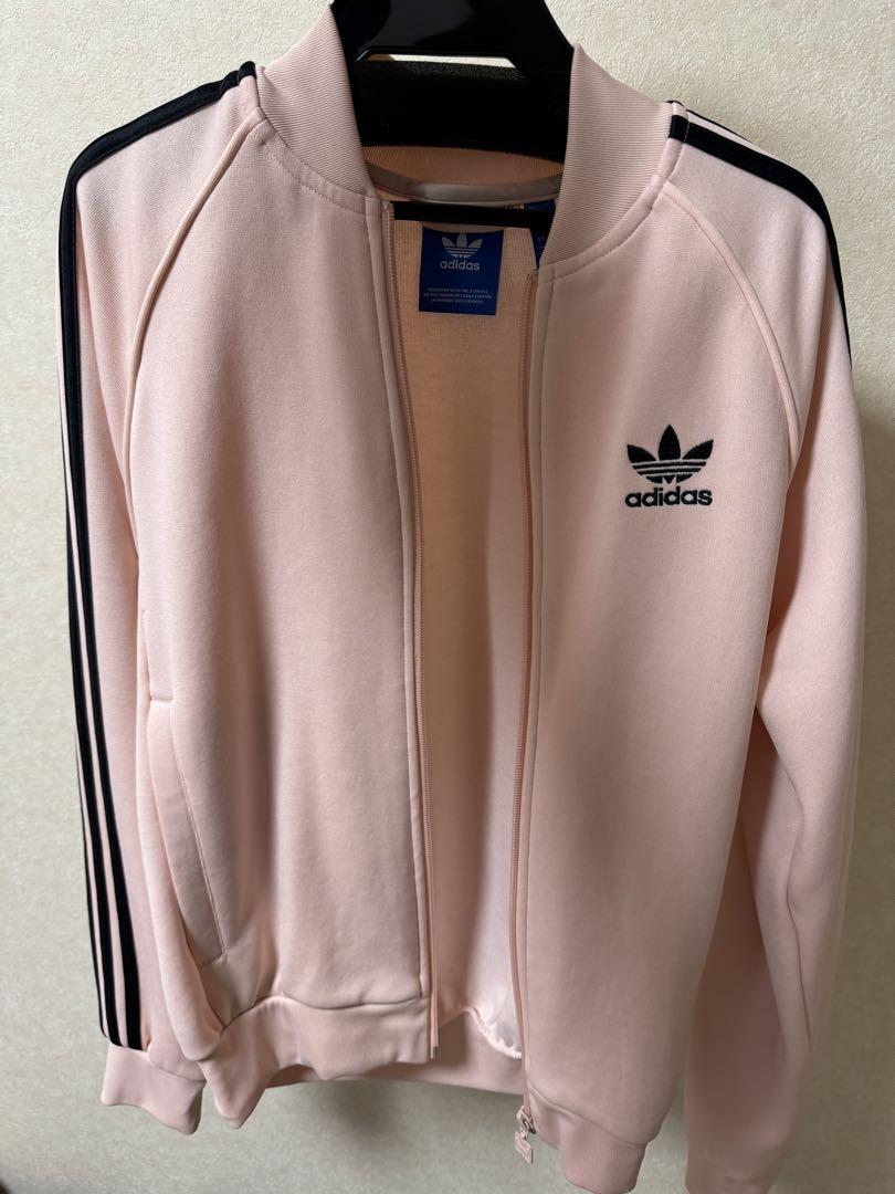 adidas パーカー(ピンク)