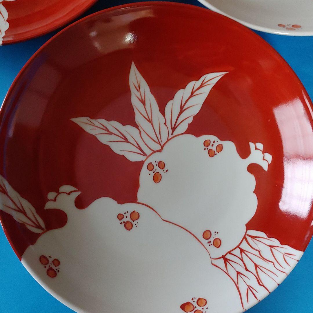 専用です。有田焼　陶祥窯　古赤絵 柘榴(赤)粥丼 大　中鉢　煮物椀 有田焼 陶祥窯 古赤絵 柘榴(赤)粥丼 大 中鉢 煮物椀