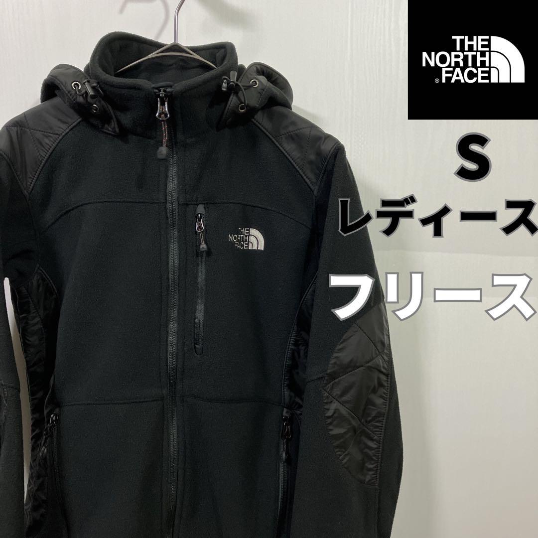 【人気】ノースフェイス　フリース　ジャケット　ブラック　レディース　S