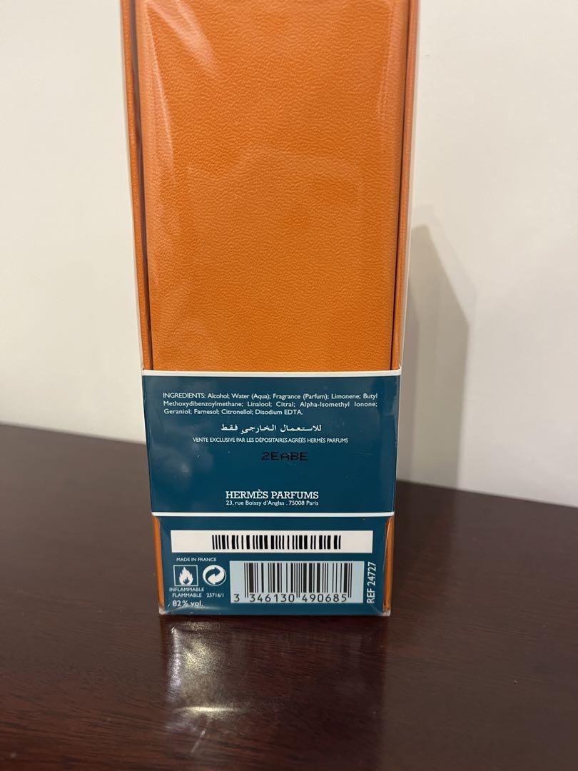 「HERMES」新品　香水 フレグランス EAU DORANGE VERTE