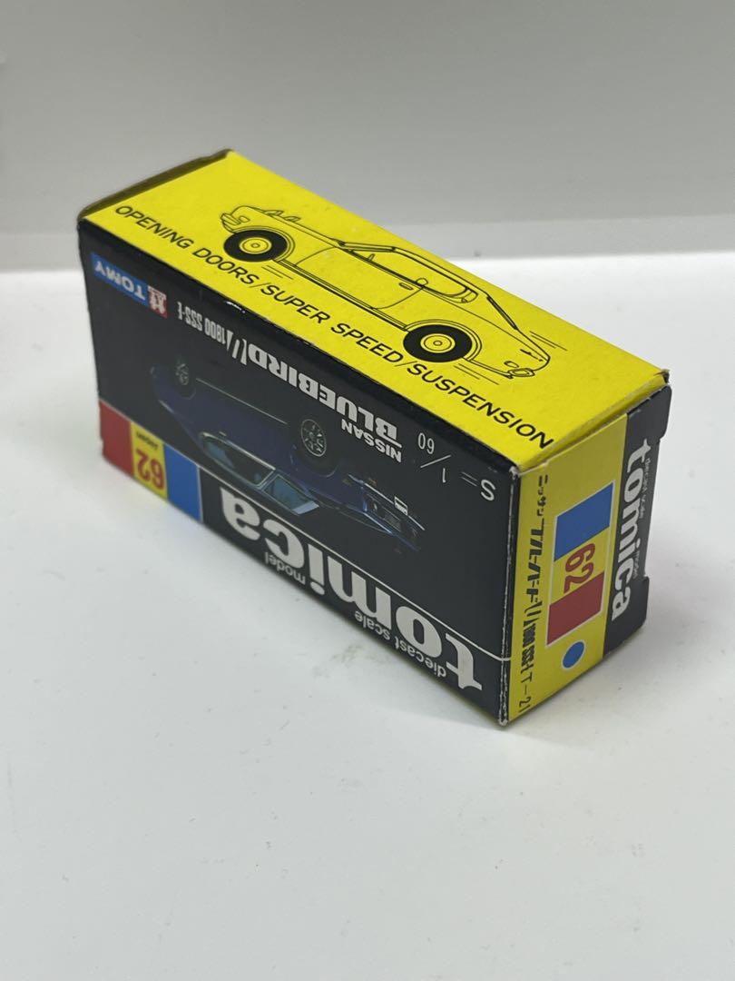 トミカ 黒箱 62-1-14 ニッサン ブルーバード U 1800 SSS-E