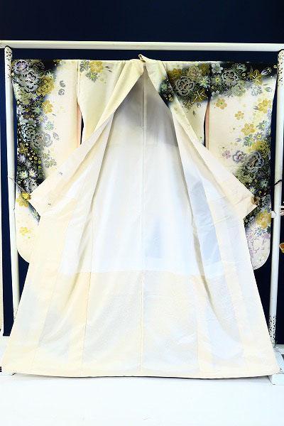 専用ページ 振袖 袋帯 長襦袢 帯揚 帯締 5点セット 金彩 ラメ 白黒 ...
