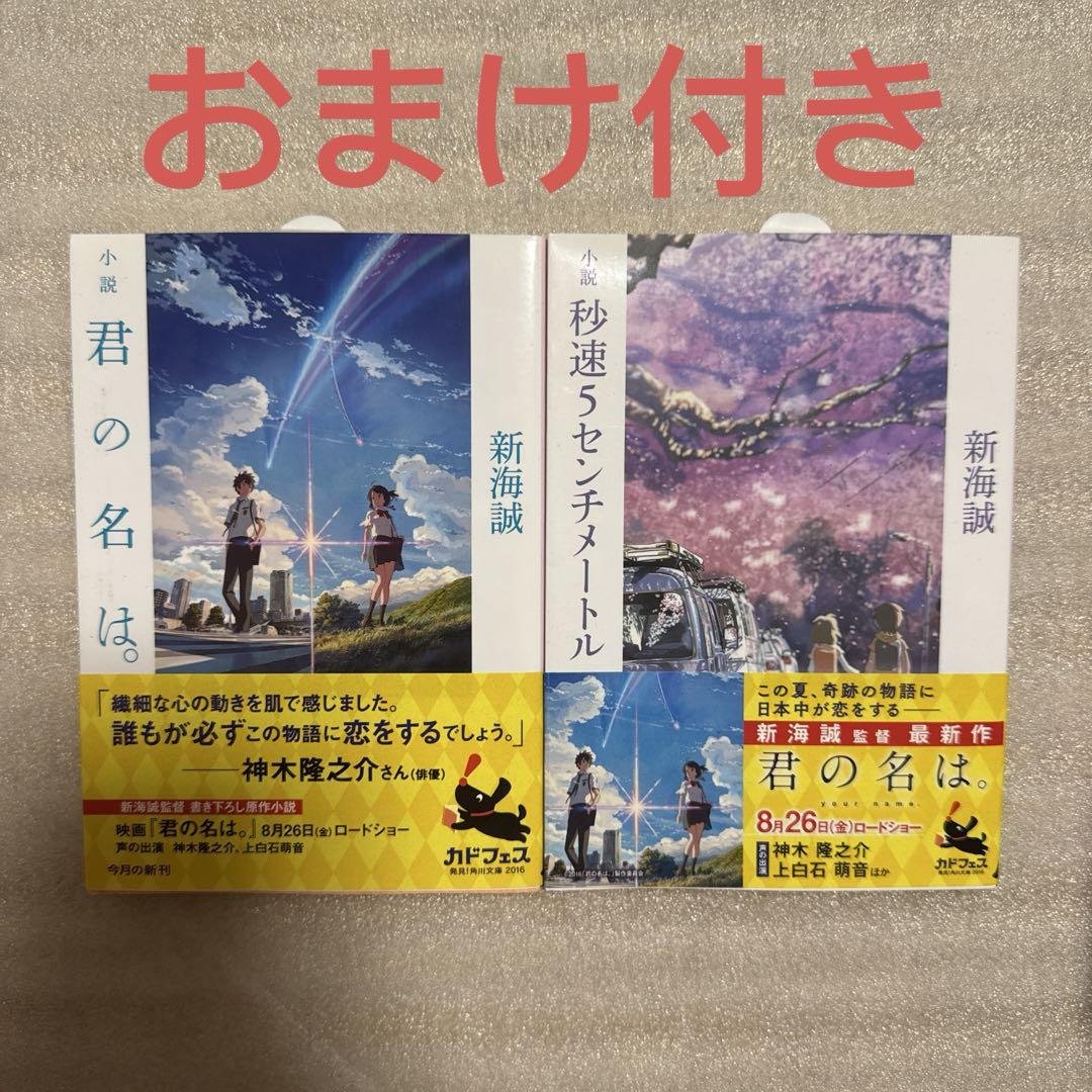 【おまけ付き】新海誠 絵コンテ集 2冊セット