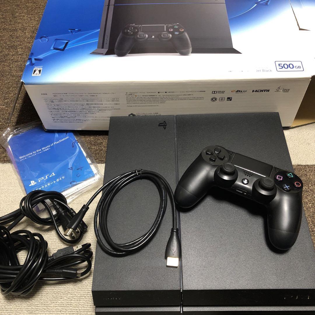 PlayStation®4 ジェット・ブラック 500GB CUH-1200A