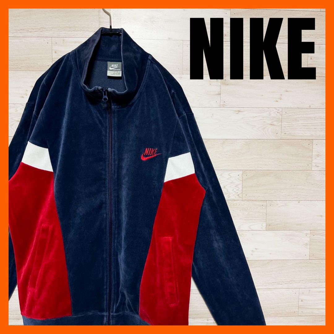 NIKE ナイキ OLDMODEL ベロア 上下 セットアップ L