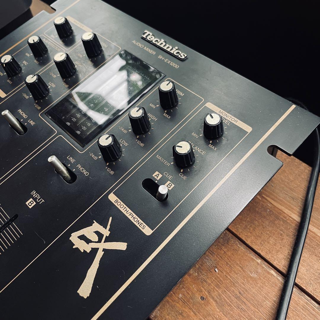 ＊早い者勝ちTechnics DJミキサー SH-EX1200　最終価格 中古品】Technics/DJミキサー/SH-EX1200-K(ブラック) -DJ機材