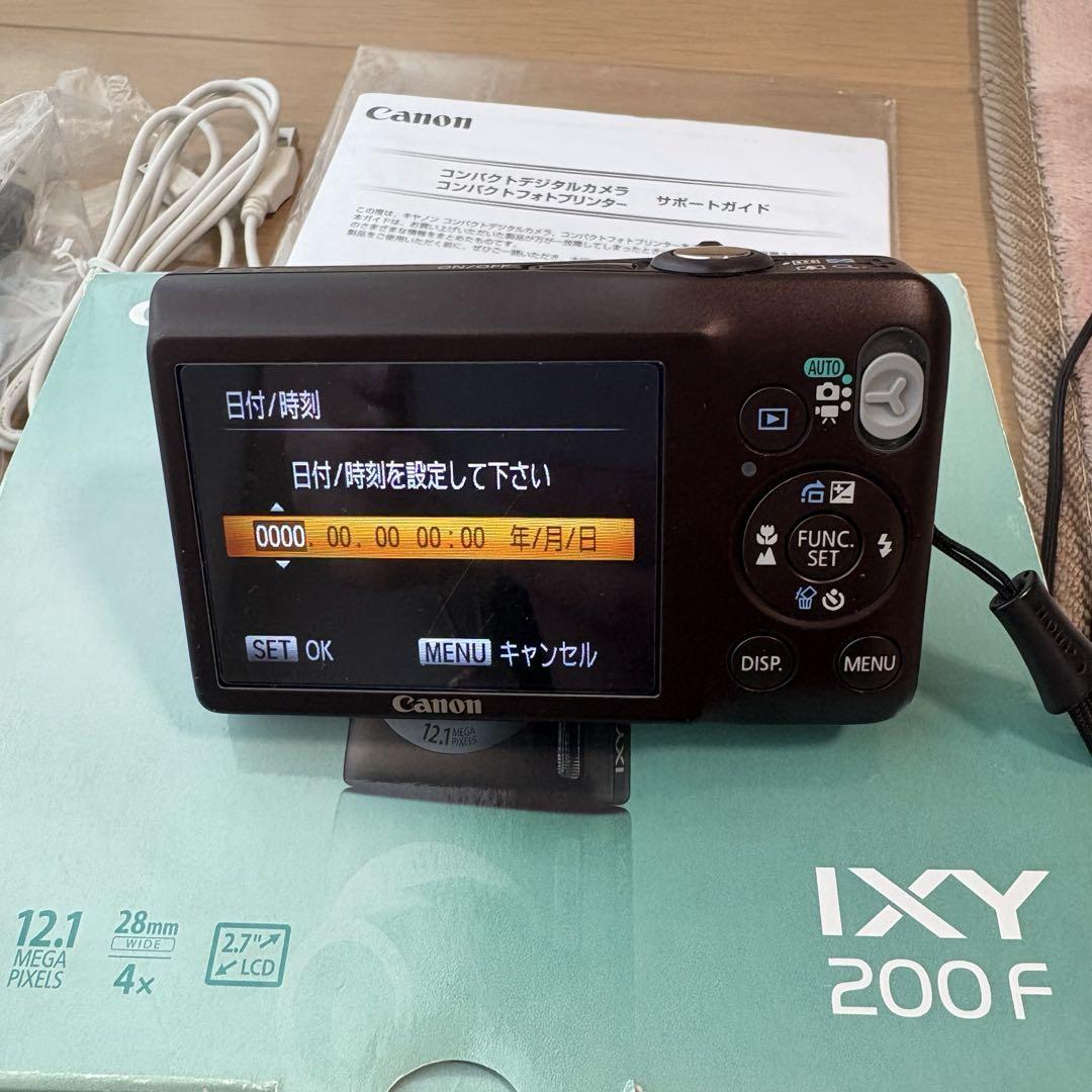美品】キャノン IXY 200F 箱充電器ケース付き CANONデジタル